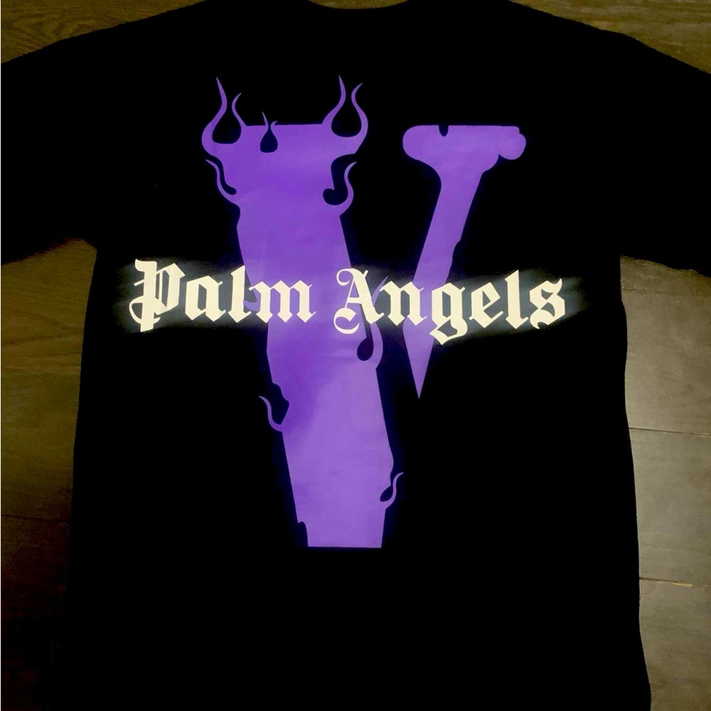 Reflective Palm Angels x Vlone Tee